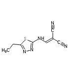 CAS#: 406469-25-8， {[(5-Ethyl-1,3,4-Thiadiazol-2-Yl)Amino]Methylene}Malononitrile
