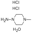 structure of CAS# 40675-60-3, 1-Amino-4-Methylpiperazine Dihydrochloride Monohydrate;4-Methyl-1-Piperazinamine Dihydrochloride;(4-Methylpiperazin-1-Yl)Amine Dihydrochloride;1-Amino-4-Methylpiperazine Dihydrochloride