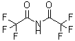 structure of CAS# 407-24-9, Bistrifluoroacetamide;2,2,2-Trifluoro-N-(2,2,2-Trifluoro-1-Oxoethyl)Acetamide;2,2,2-Trifluoro-N-(2,2,2-Trifluoroethanoyl)Ethanamide;Bistrifluoroacetamide