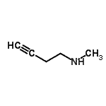 CAS 登录号：4070-90-0， N-甲基-3-丁炔-1-胺