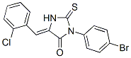 CAS#: 40747-64-6， 3-(4-Bromophenyl)-5-(2-Chlorobenzylidene)-2-Thioxo-4-Imidazolidinone