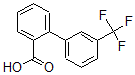 结构式 CAS# 408367-99-7, 3'-(三氟甲基)-[1,1'-联苯]-2-羧酸