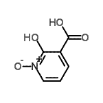 CAS 登录号：408538-43-2， 2-羟基烟酸1-氧化物