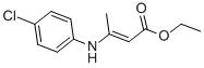 structure of CAS# 41014-75-9, Ethyl 3-(4-Chloroanilino)Crotonate;(Z)-3-[(4-Chlorophenyl)Amino]But-2-Enoic Acid Ethyl Ester;2-Butenoic Acid, 3-((4-Chlorophenyl)Amino)-, Ethyl Ester (9Ci);3-(P-Chloroanilino)Crotonic Acid Ethyl Ester