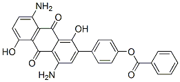 CAS#: 4104-49-8， 4-[4,8-Diamino-1,5-Dihydroxy-9,10-Dihydro-9,10-Dioxo-2-Anthryl]Phenyl Benzoate