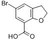 structure of CAS# 41177-72-4, 5-Bromo-2,3-Dihydrobenzofuran-7-Carboxylic Acid;5-Bromo-2,3-Dihydrobenzo[B]Furan-7-Carboxylic Acid, May Contain Varying Amounts Of Anhydride, 97%;5-Bromo-2,3-Dihydrobenzo[B]Furan-7-Carboxylic Acid, 97%, Variable Anhydride Content;5-BROMO-2,3-DIHYDROBENZOFURAN-7-CARBOXYLIC ACID 97+%