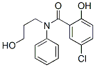 CAS#: 41220-64-8， 5-Chloro-N-(3-Hydroxypropyl)-N-Phenylsalicylamide