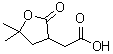 结构式 CAS# 412298-86-3, (5,5-二甲基-2-氧代-四氢-呋喃-3-基)-乙酸