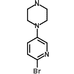 CAS#: 412347-39-8， 1-(6-Bromo-3-Pyridinyl)Piperazine
