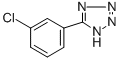 structure of CAS# 41421-28-7, 5-(3-Chlorophenyl)-1H-Tetrazole