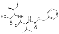 structure of CAS# 41486-97-9, Cbz-Val-Ile-OH;Z-L-VALYL ISOLEUCINE;Z-VAL-ILE-OH