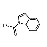 CAS 登录号：41524-45-2， 1-(7,7A-二氢-1H-吲哚-1-基)乙酮