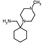 CAS#: 41805-59-8， 1-[1-(4-Methyl-1-Piperazinyl)Cyclohexyl]Methanamine