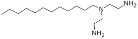 structure of CAS# 4182-44-9, 4-Dodecyldiethylenetriamine;N-(2-Aminoethyl)-N-Dodecyl-Ethane-1,2-Diamine;Bis(2-Aminoethyl)-Lauryl-Amine;1,2-Ethanediamine, N-(2-Aminoethyl)-N-Dodecyl-