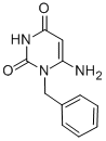 结构式 CAS# 41862-11-7, 6-氨基-1-苄基尿嘧啶