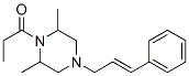 CAS 登录号：4204-01-7， 2,6-二甲基-1-(1-氧代丙基)-4-(3-苯基-2-丙烯基)哌嗪