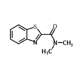 CAS 登录号：42182-48-9， N,N-二甲基-1,3-苯并噻唑-2-甲酰胺