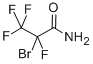 structure of CAS# 422-22-0, 2-Bromo-2,3,3,3-Tetrafluoropropionamide;2-Bromo-2,3,3,3-Tetrafluoropropionamide 97%;2-Bromo-2,3,3,3-Tetrafluoropropionamide97%;2-BROMO-2,3,3,3-TETRAFLUOROPROPIONAMIDE