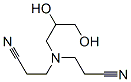CAS#: 4220-30-8， 3,3'-[(2,3-Dihydroxypropyl)Imino]Bispropiononitrile