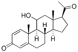 CAS 登录号：4224-37-7， 孕甾-1,4-二烯-11-醇-3,20-二酮