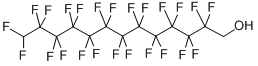 structure of CAS# 423-72-3, 1H,1H,13H-Perfluorotridecan-1-Ol;2,2,3,3,4,4,5,5,6,6,7,7,8,8,9,9,10,10,11,11,12,13,13-TETRACOSAFLUORO-1-TRIDECANOL;1H,1H,13H-Perfluorotridecan-1-Ol 97%;1H,1H,13H-Perfluorotridecan-1-Ol97%