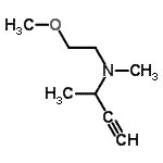 CAS#: 423162-83-8， N-(2-Methoxyethyl)-N-Methyl-3-Butyn-2-Amine