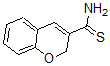 结构式 CAS# 423768-57-4, 2H-1-苯并吡喃-3-硫代甲酰胺