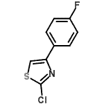 CAS 登录号：42445-38-5， 2-氯-4-(4-氟苯基)-1,3-噻唑