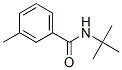 结构式 CAS# 42498-33-9, N-(1,1-二甲基乙基)-3-甲基苯甲酰胺