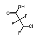 CAS#: 425-97-8， 3-Chloro-2,2,3-Trifluoropropanoic Acid