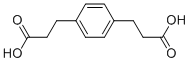 structure of CAS# 4251-21-2, p-Phenylenedipropionic Acid