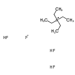 structure of CAS# 42539-97-9, N,N,N-Triethylethanaminium Fluoride Hydrofluoride (1:1:3);Tetraethylammonium Fluoride Trihydrofluoride