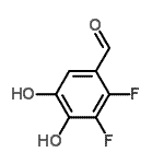 CAS 登录号：426226-77-9， 2,3-二氟-4,5-二羟基苯甲醛