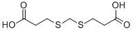 structure of CAS# 4265-57-0, 3,3'-(Methylenedithio)dipropionic acid;3-[(2-Carboxyethylthio)Methylthio]Propanoic Acid;3-[(2-Carboxyethylthio)Methylthio]Propionic Acid;Aids018225