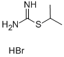 structure of CAS# 4269-97-0, S-Isopropylthiourea Hydrobromide;S-Isopropylthiourea  Hydrobromide,  S-Isopropylthiuronium  Bromide;ISOPROPYL CARBAMIMIDOTHIOATE, HYDROBROMIDE;S-ISOPROPYLISOTHIOUREA HYDROBROMIDE