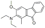 CAS 登录号：42839-77-0， 2-(二乙基氨基甲基)-3-甲氧基芴-9-酮