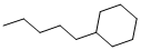 structure of CAS# 4292-92-6, n-Pentylcyclohexane;Amylcyclohexane;Inchi=1/C11h22/C1-2-3-5-8-11-9-6-4-7-10-11/H11h,2-10H2,1H;Cyclohexane, N-Pentyl-