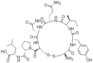 CAS#: 4294-07-9， Desglycinamide(9)-Oxytocin