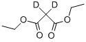 structure of CAS# 4303-49-5, Diethyl Malonate-D2