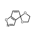 CAS 登录号：43090-50-2， 螺[环戊二烯并[d][1,2]恶唑-4,2'-[1,3]二氧戊环]