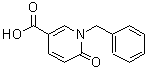 结构式 CAS# 4332-79-0, 1-苄基-6-氧代-1,6-二氢-3-吡啶羧酸