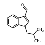 CAS 登录号：433254-46-7， 1-异丁基-1H-吲哚-3-甲醛