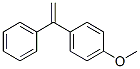 structure of CAS# 4333-75-9, 1-p-Anisyl-1-Phenylethene;1-Methoxy-4-(1-Phenylvinyl)Benzene;Maybridge1_002506;Zinc01045594
