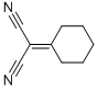 structure of CAS# 4354-73-8, 2-Cyclohexylidenmalononitrile;2-Cyclohexylidenemalononitrile;.Delta.1,.Alpha.-Cyclohexanemalononitrile;Nsc54073