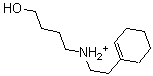 结构式 CAS# 436099-69-3, 2-(1-环己烯基)乙基-(4-羟基丁基)胺