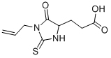 structure of CAS# 436855-68-4, 3-(1-Allyl-5-Oxo-2-Thioxo-Imidazolidin-4-Yl)-Propionic Acid;3-[(4R)-1-Allyl-5-Oxo-2-Thioxo-Imidazolidin-4-Yl]Propanoate;3-[(4R)-1-Allyl-5-Oxo-2-Thioxo-4-Imidazolidinyl]Propanoate;3-[(4R)-1-Allyl-5-Keto-2-Thioxo-Imidazolidin-4-Yl]Propionate