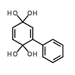 CAS#: 4371-32-8， 2-Phenyl-2,5-Cyclohexadiene-1,1,4,4-Tetrol