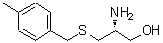 structure of CAS# 438237-83-3, (2R)-2-Amino-3-(p-Tolylmethylsulfanyl)Propan-1-Ol;l-Cysteinol(4-mebzl)