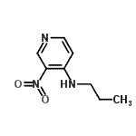 CAS 登录号：438554-27-9， 3-硝基-N-丙基-4-吡啶胺