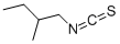structure of CAS# 4404-51-7, 2-Methylbutyl Isothiocyanate;Tl 00562;1-Isothiocyanato-2-Methylbutane;2-Methylbutyl Isothiocyanate